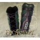 Greaves Wood Elven Black/Green Small - Large