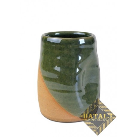 Historical Cup 'Dellenbecher' from clay, 0.25l