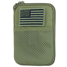 Pocket Pouch w/US Flag OD