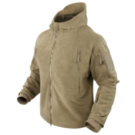 SIERRA Hooded Fleece Jacket BK Small