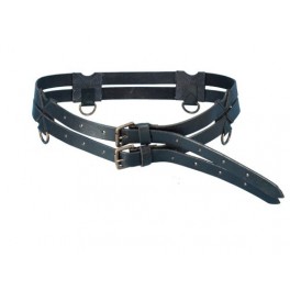 Twin Belt - Black - 120cm