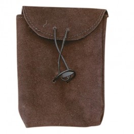 Leatherbag, Thin Brown Small