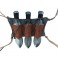 Throwing Knives Holder 3 Brown