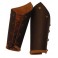 Ready For Battle Bracers - Brown Small