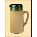 Historical Beer Mug from clay, 2.0l 