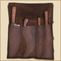 Anselm Pouch for Kitchen Cutlery Brown